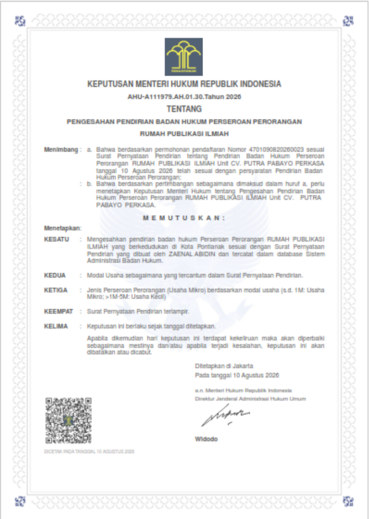 Keputusan Menteri Hukum AHU